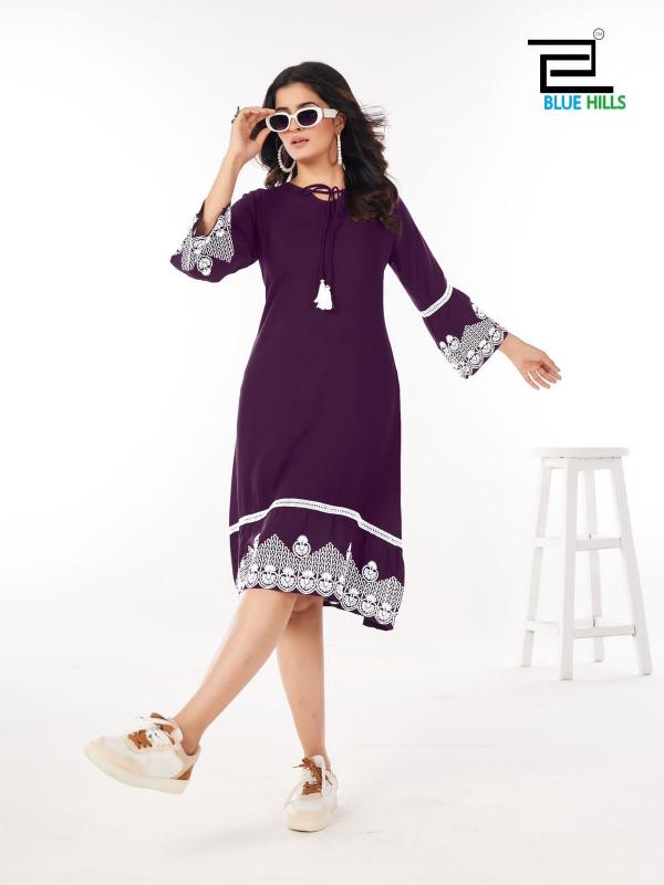 Blue Hills WIMBLEDON Kurti Wholesale catalog