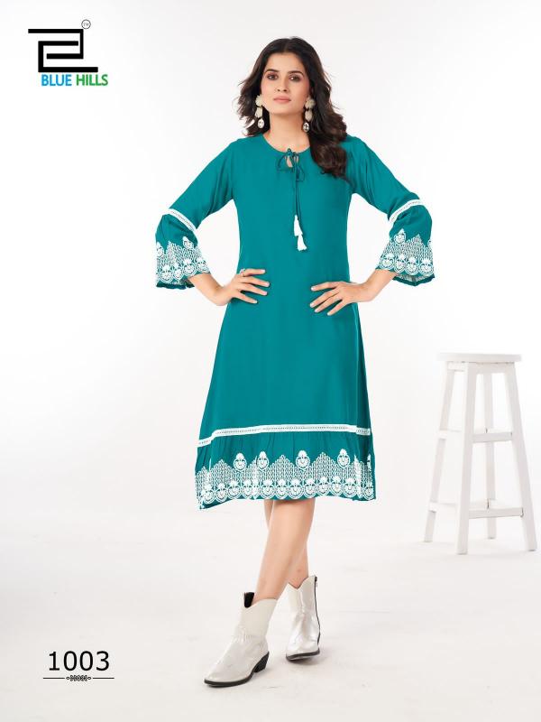 Blue Hills WIMBLEDON Kurti Wholesale catalog