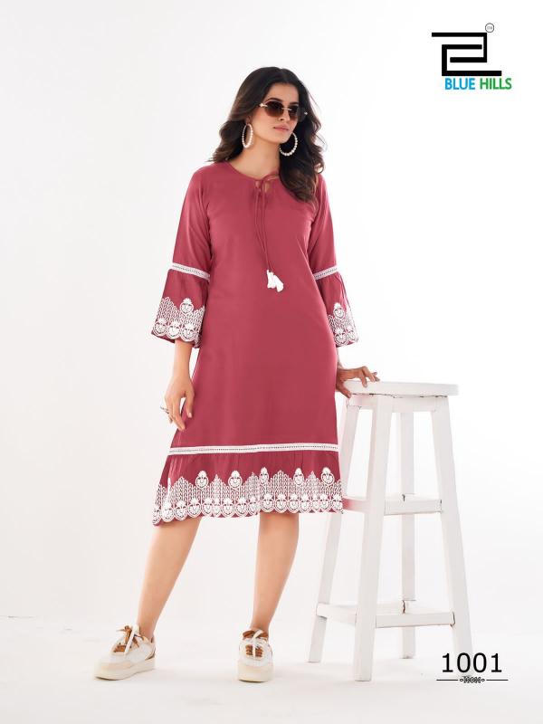 Blue Hills WIMBLEDON Kurti Wholesale catalog