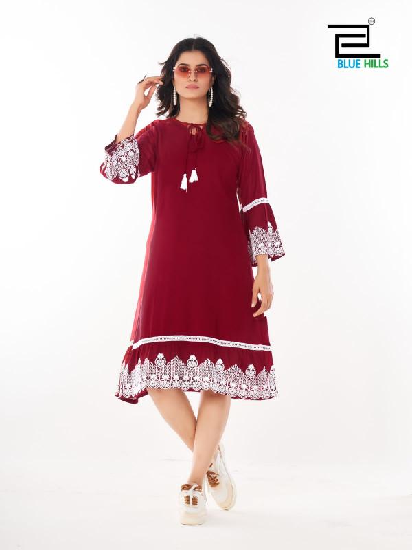 Blue Hills WIMBLEDON Kurti Wholesale catalog