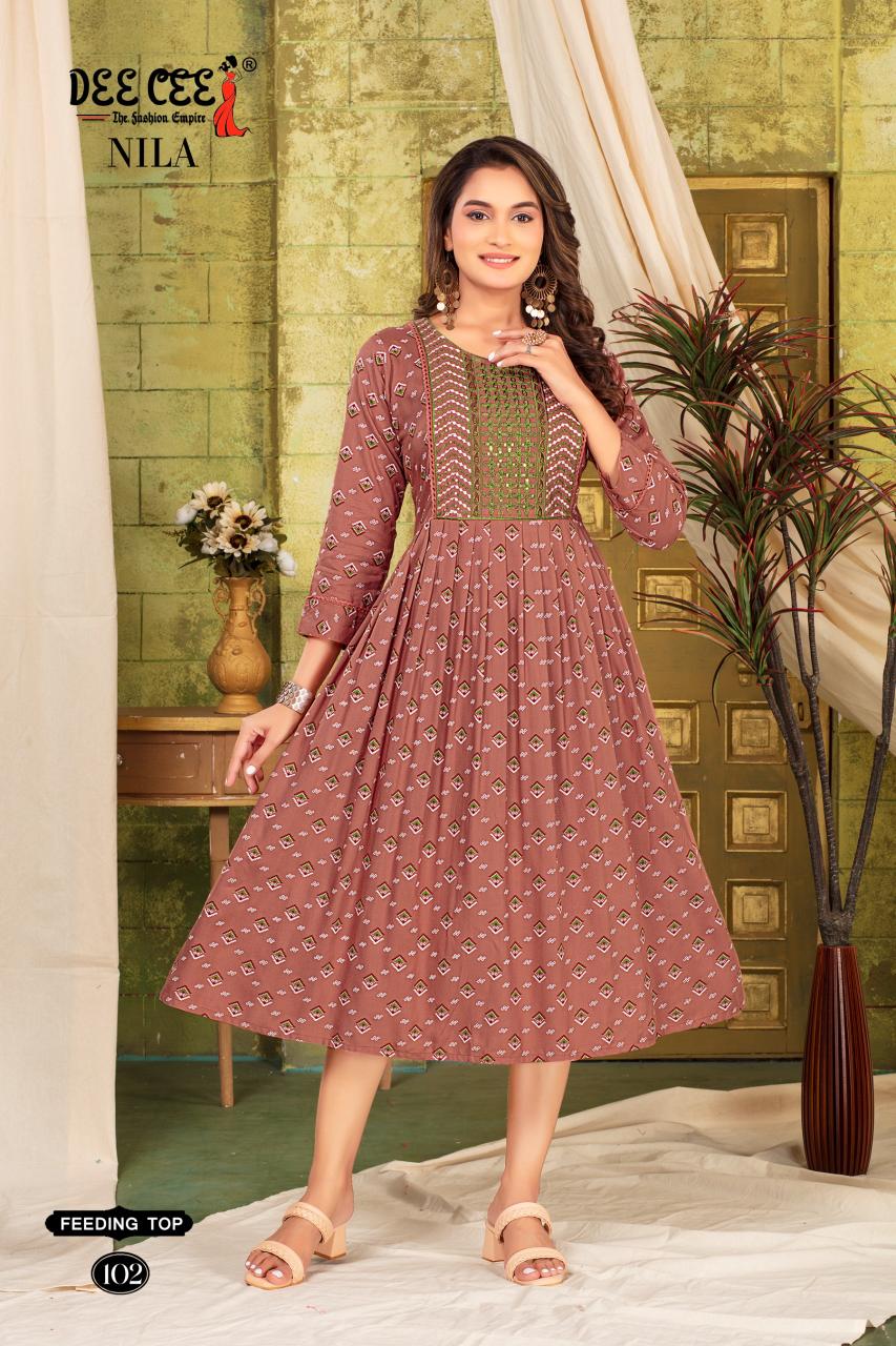 DeeCee NILA Kurti Wholesale catalog