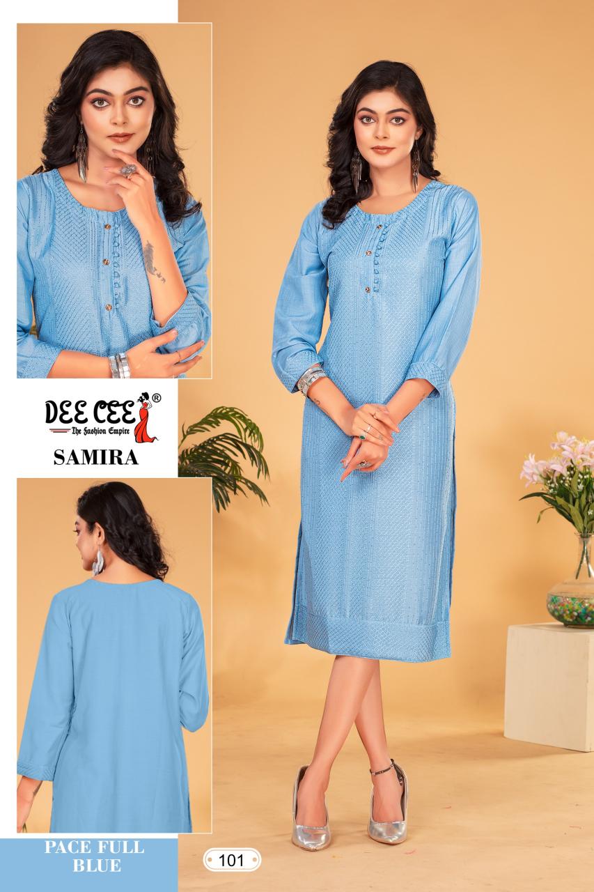 DeeCee SAMIRA Kurti Wholesale catalog