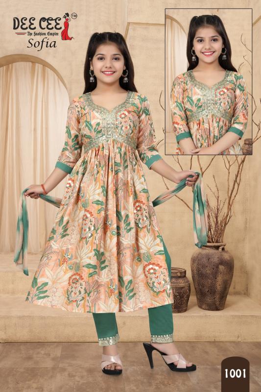 Deecee Sofia Modal Chanderi Printed Kurti Bottom With Dupatta Wholesale catalog