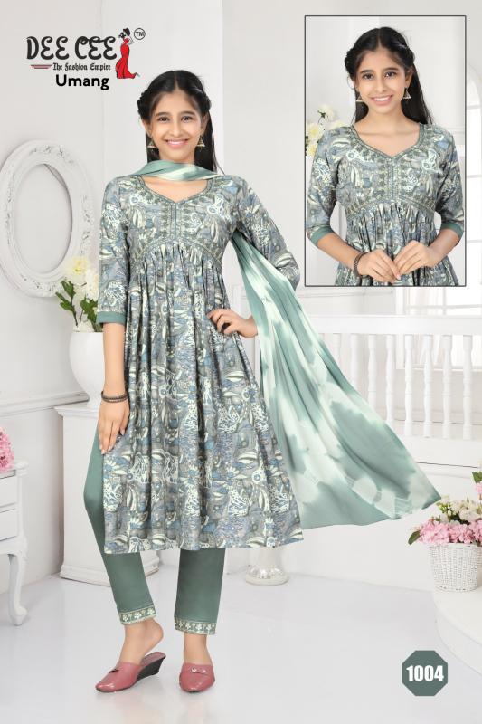 Deecee Umang Modal Chanderi Printed Kurti Bottom With Dupatta Wholesale catalog