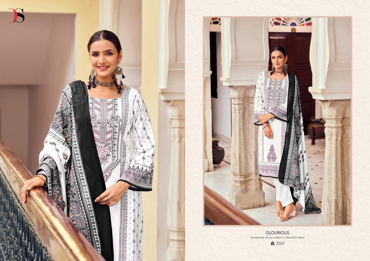 Deepsy Black Beauty Chiffon Dupatta Pakistani Suit wholesale catalog