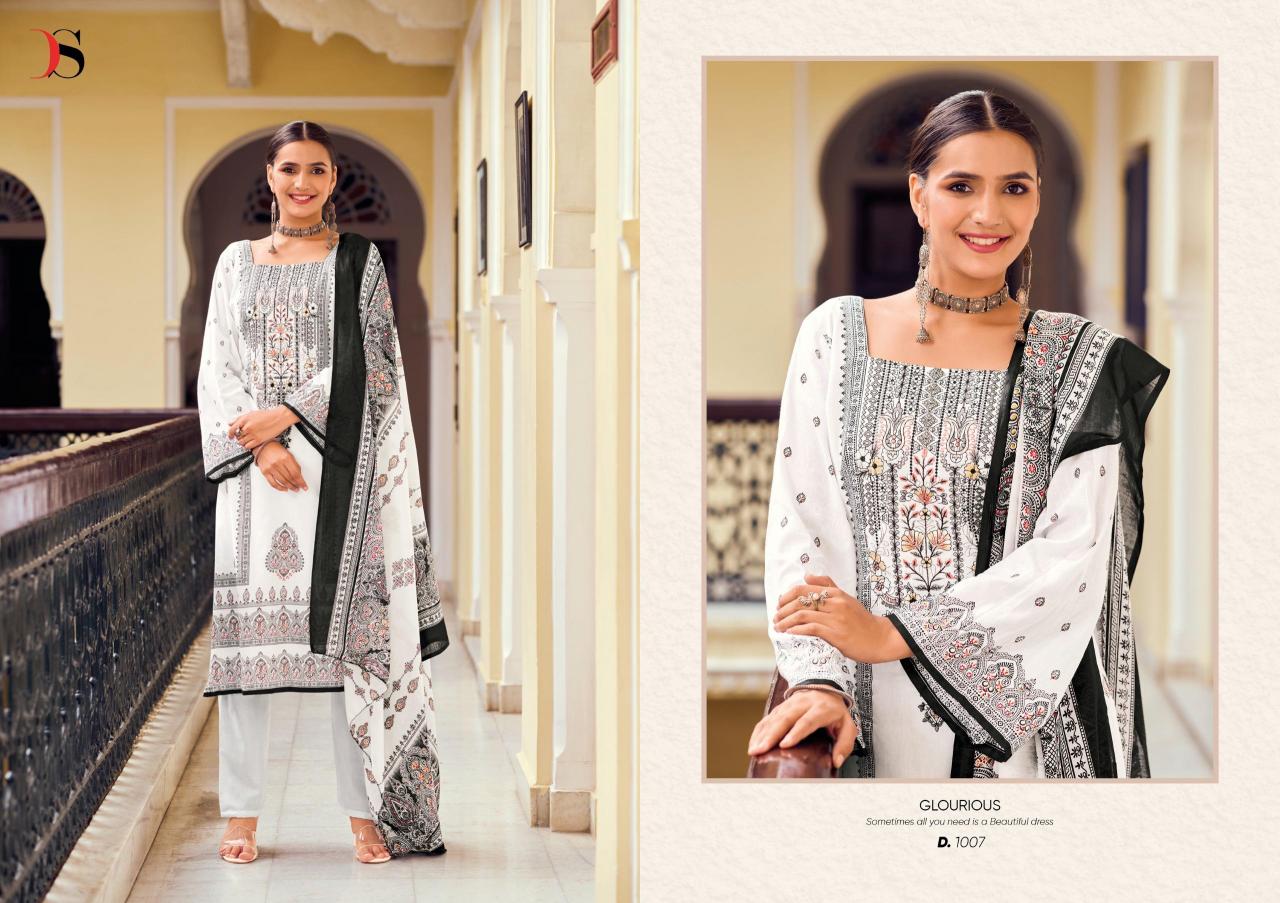 Deepsy Black Beauty Chiffon Dupatta Pakistani Suit wholesale catalog