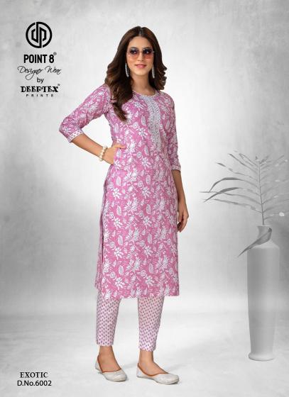 Deeptex Exotic Vol-6 – Kurti With Pant - Wholesale Catalog