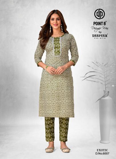 Deeptex Exotic Vol-6 – Kurti With Pant - Wholesale Catalog