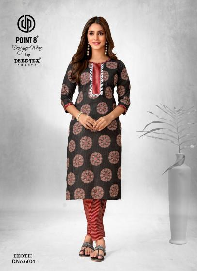 Deeptex Exotic Vol-6 – Kurti With Pant - Wholesale Catalog