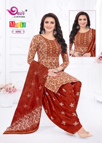 Devi Maria Vol-4 Neck Work – Readymade With Lining - Wholesale Catalog