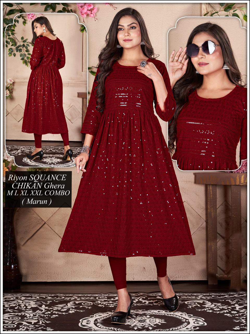 FASHION TALK CINDRELLA  KURTI Wholesale catalog