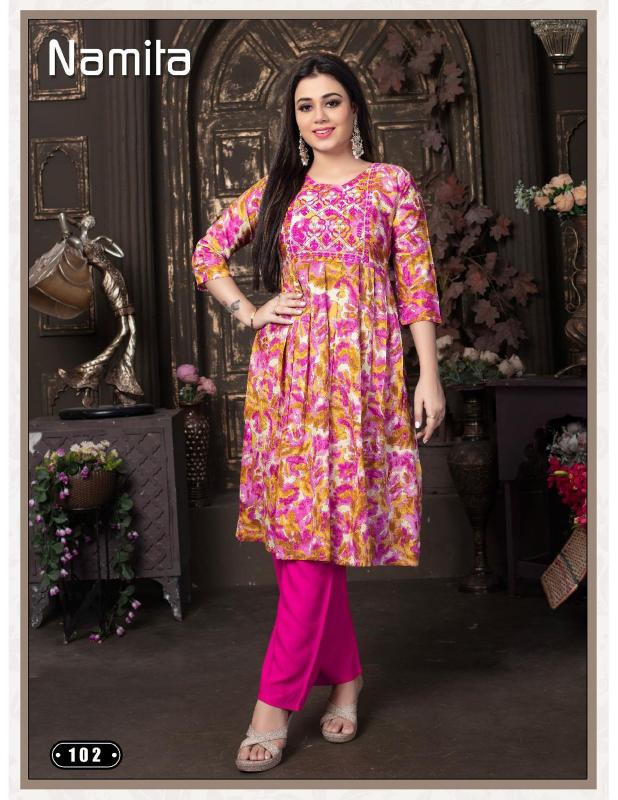 FASHION TALK NAMITA Kurti Wholesale catalog