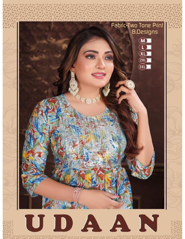 FASHION TALK UDAAN Kurti Wholesale catalog