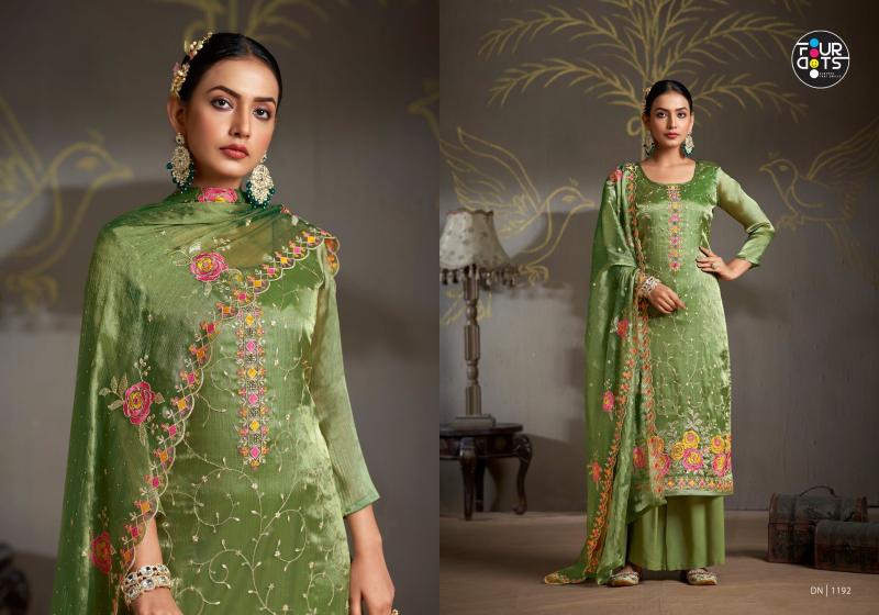 Four Dots Rahat Jimmy Chu Dress Material wholesale catalog