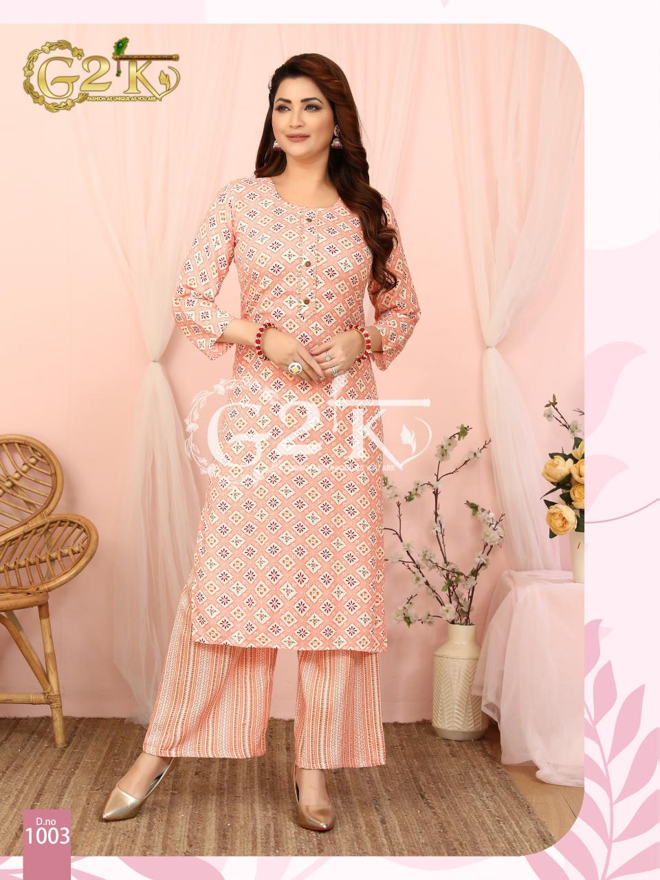 G2K GULABO Kurti Wholesale catalog