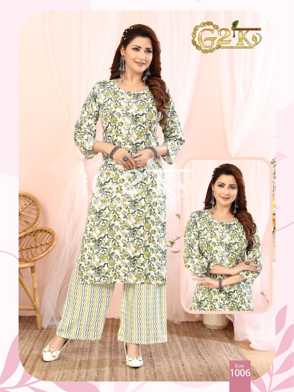 G2K GULABO Kurti Wholesale catalog