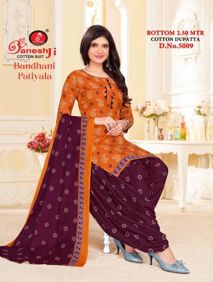 Ganeshji Bandhani Vol-5 - Dress Material - Wholesale Catalog