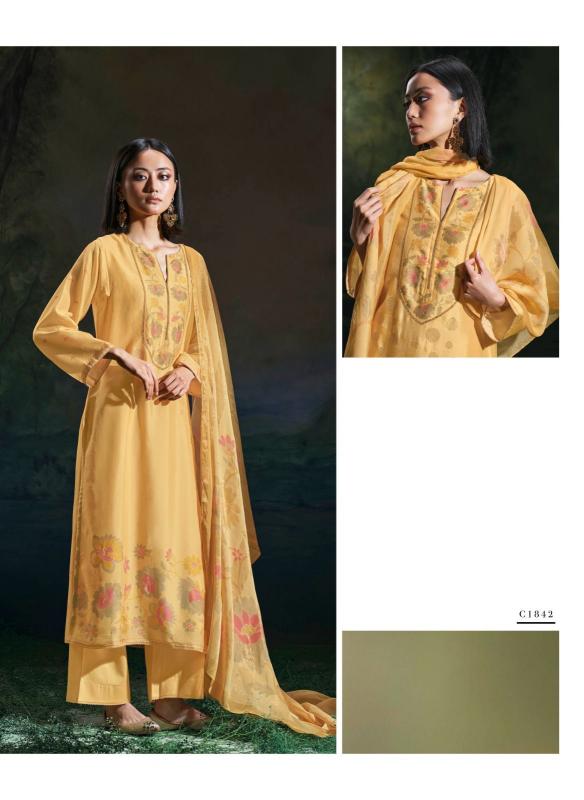 Ganga AZLIN Dress Materials Wholesale catalog