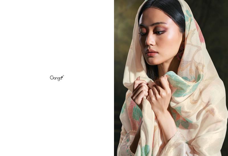 Ganga AZLIN Dress Materials Wholesale catalog