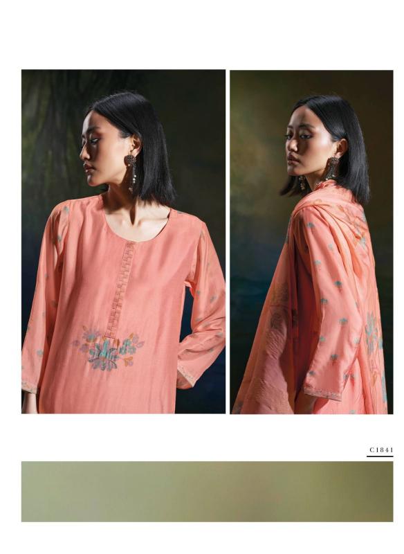 Ganga AZLIN Dress Materials Wholesale catalog