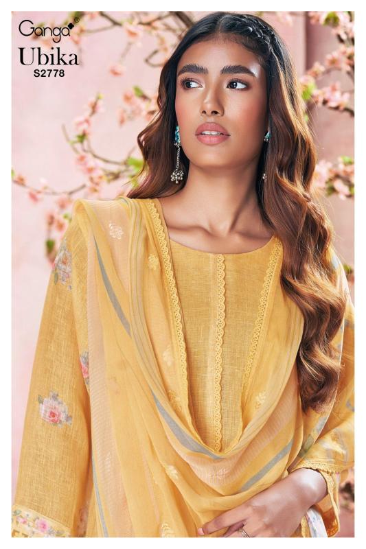 Ganga UBIKA 2778 Dress Materials Wholesale catalog