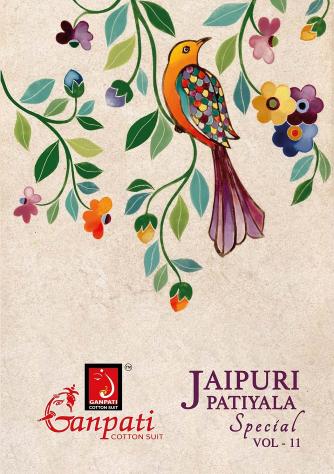 Ganpati Jaipuri Patiyala Special Vol-11 – Dress Material - Wholesale Catalog