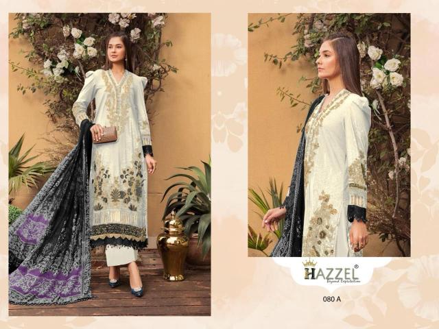 Hazzel 080 A To D Cotton Salwar Kameez Wholesale catalog