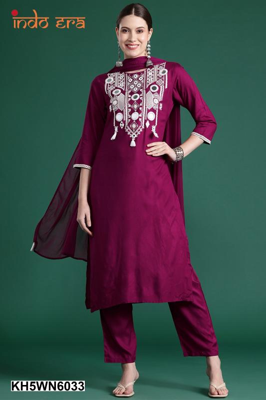 Indo Era 2493 Viscose Rayon Designer Kurti Bottom With Dupatta wholesale catalog