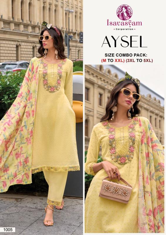 Isavasyam Aysel Cotton Kurti wholesale catalog