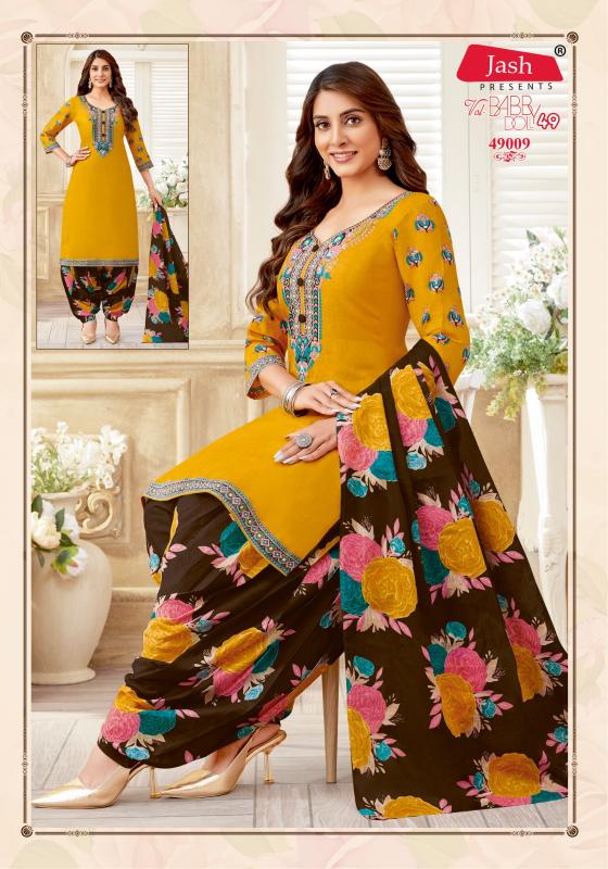 Jash Baby Doll Vol 49 Cotton Dress Material Wholesale catalog