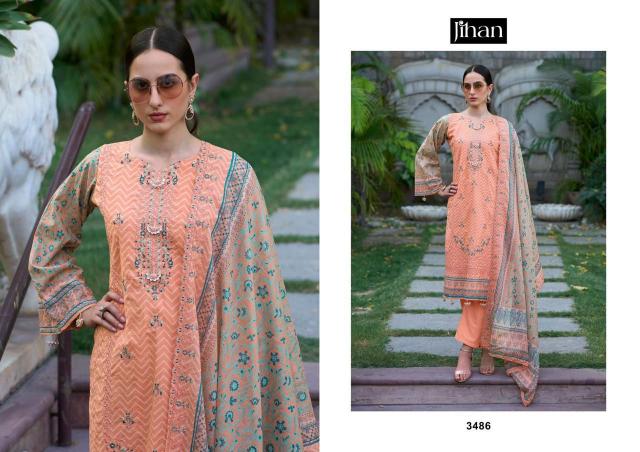 Jihan Bin Saeed Vol 12 Lawn Printed Pakistani Suits Wholesale catalog