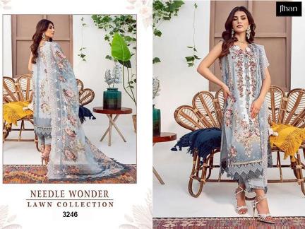 Jihan Needle Wonder 3245 And 3246 Chiffon Dupatta buy salwar kameez wholesale Catalog