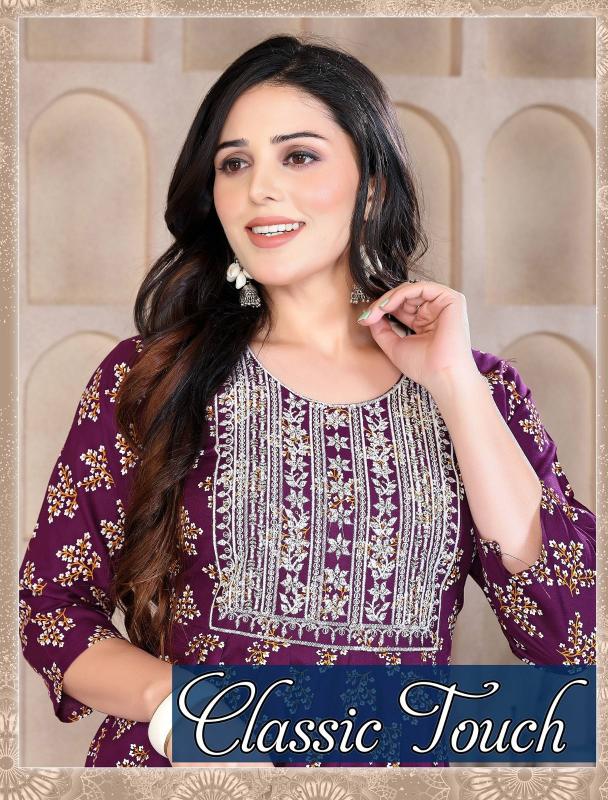 Jlf Classic Touch Kurti Wholesale catalog