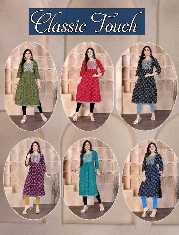 Jlf Classic Touch Kurti Wholesale catalog