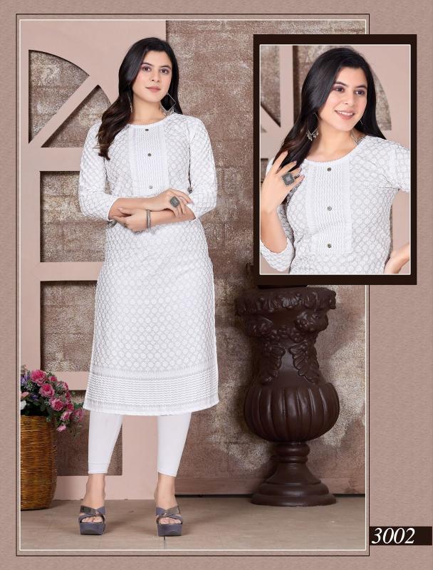  Jlf White Brighton Kurti Wholesale catalog