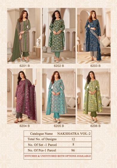 Kala Nakshatra Vol 2 Cotton Printed Dress Material Wholesale catalog