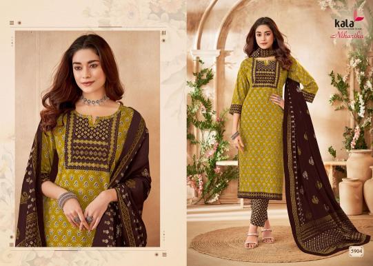 Kala Niharika Vol-2 – Kurti Pant With Dupatta - Wholesale Catalog