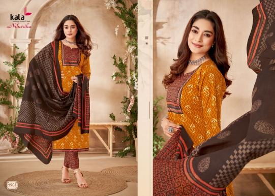 Kala Niharika Vol-2 – Kurti Pant With Dupatta - Wholesale Catalog