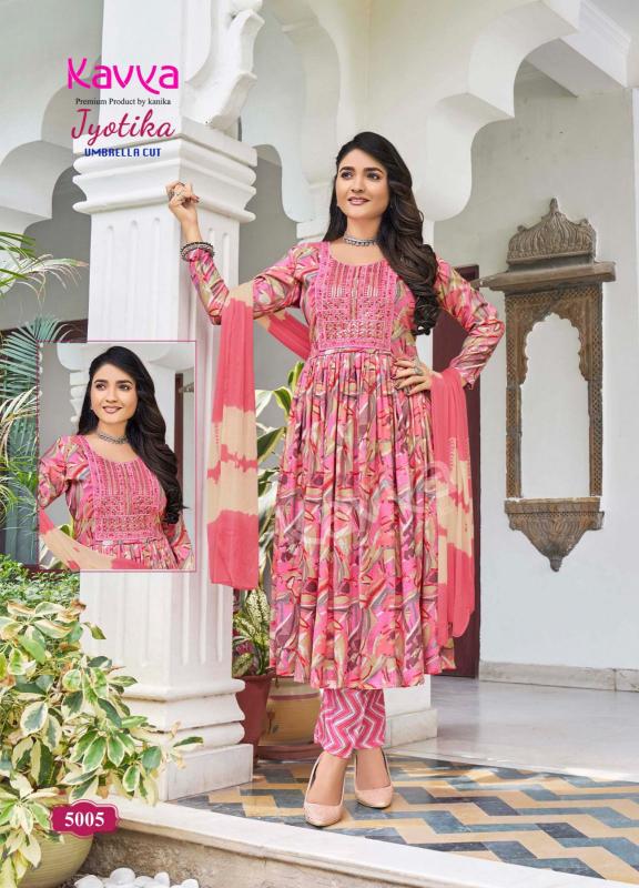 Kanika KAVYA JYOTIKA VOL 5 Kurti Wholesale catalog