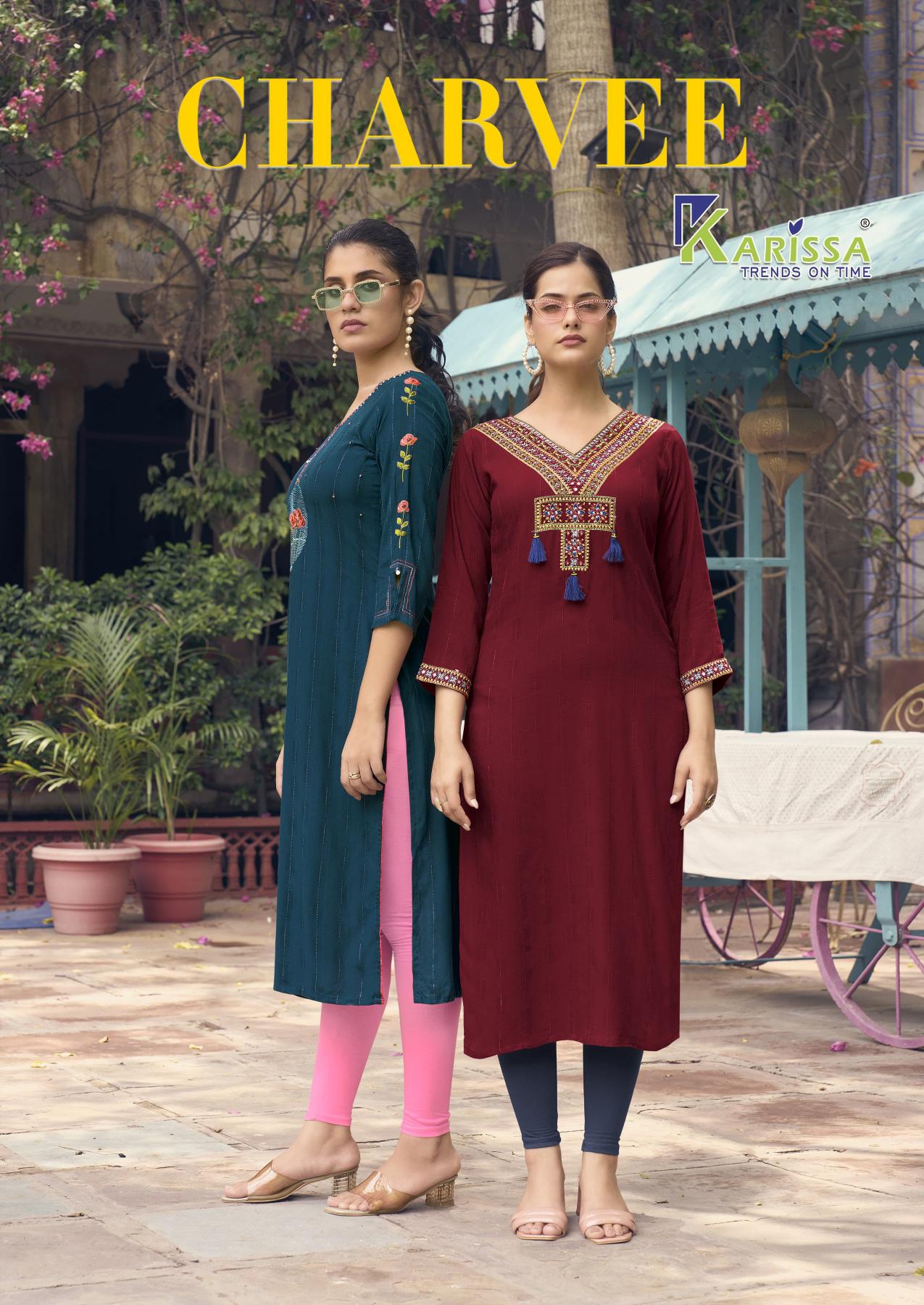 KARISSA CHARVEE Kurti Wholesale catalog