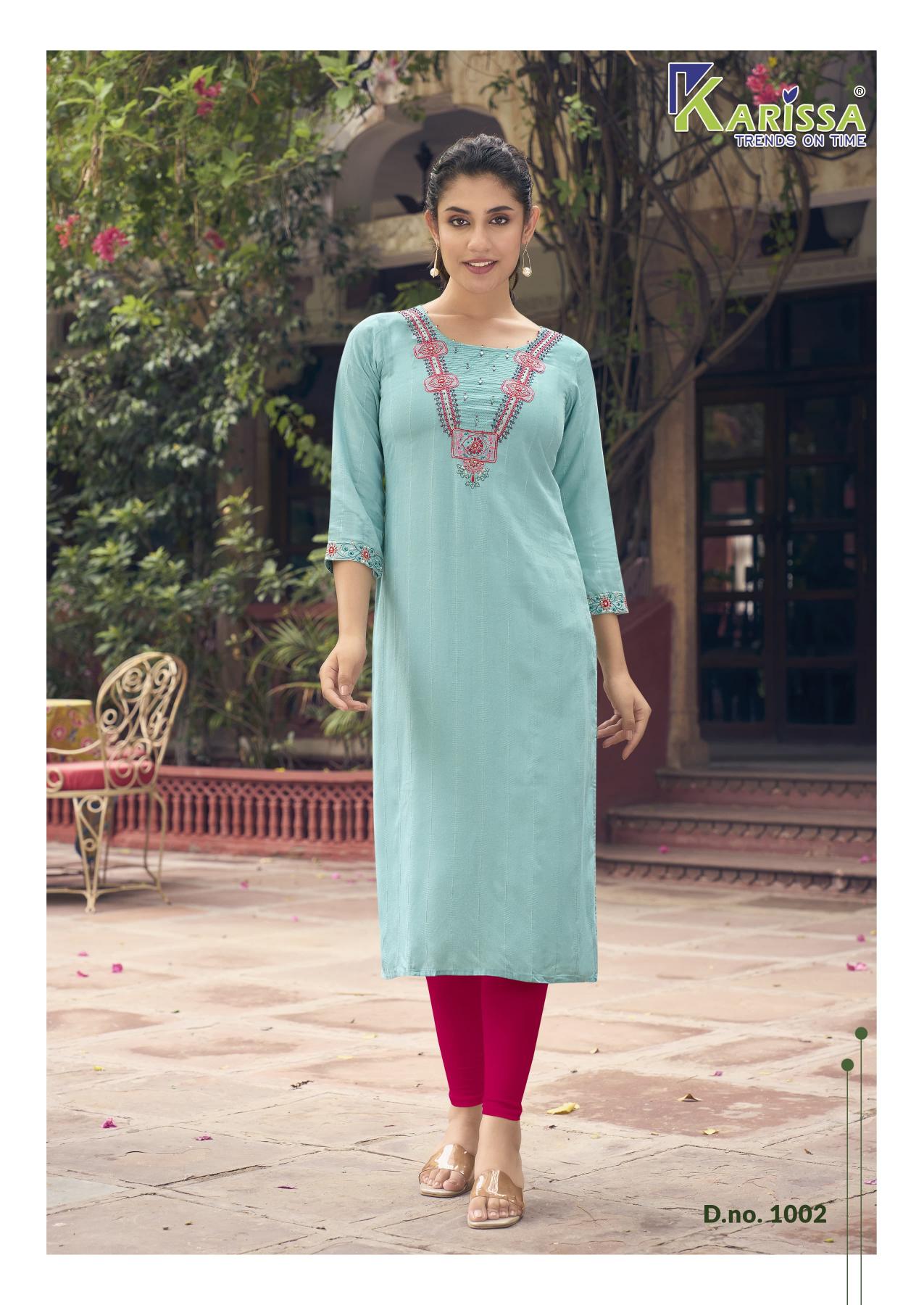 KARISSA CHARVEE Kurti Wholesale catalog