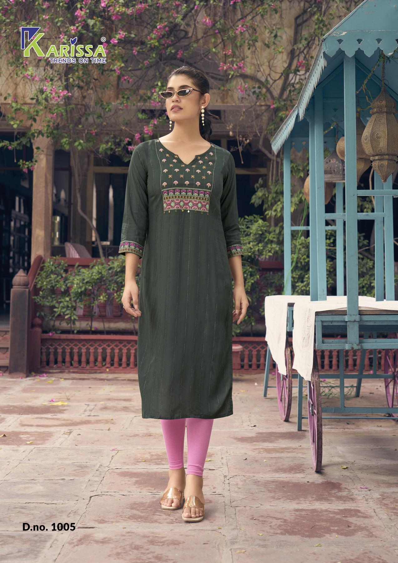 KARISSA CHARVEE Kurti Wholesale catalog