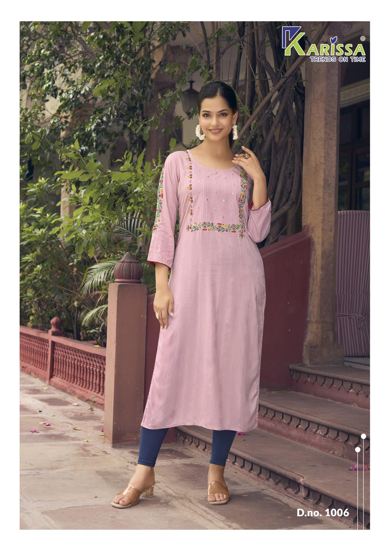 KARISSA CHARVEE Kurti Wholesale catalog