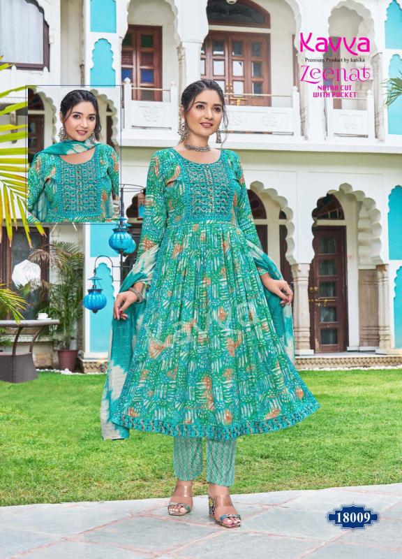 KAVYA ZEENAT VOL 18 Kurti Wholesale catalog