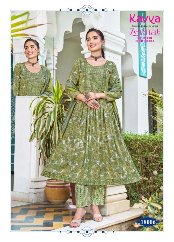 KAVYA ZEENAT VOL 18 Kurti Wholesale catalog