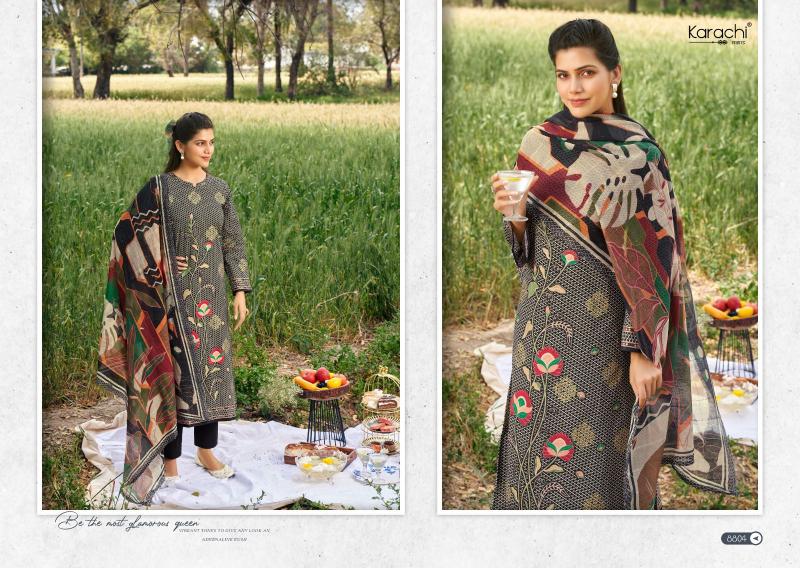 Kesar Alfaaz Cotton Digital Printed Dress Materia wholesale catalog