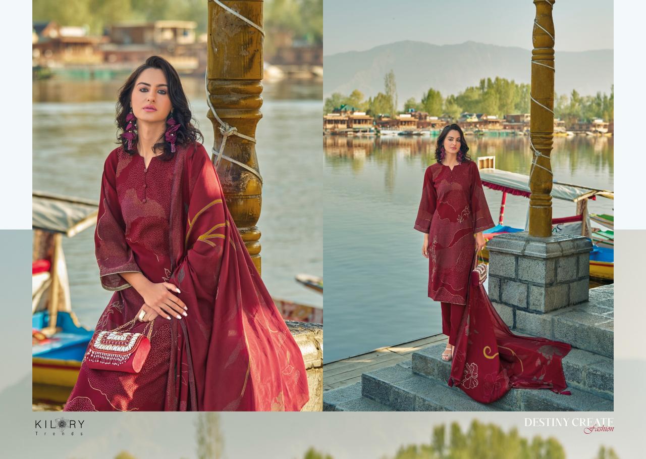 Kilory Zainab Digital Foil Printed Salwar Kameez wholesale catalog