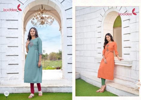 KOODEE janvi-1 Kurti Wholesale catalog