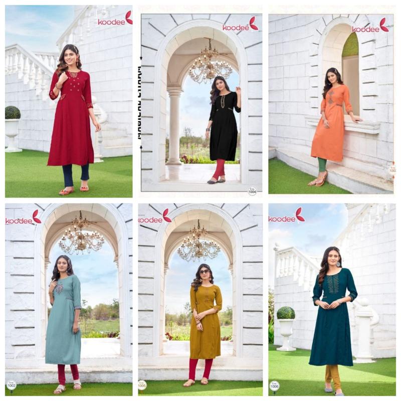 KOODEE janvi-1 Kurti Wholesale catalog