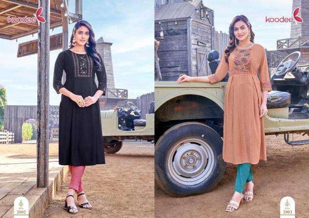 Koodee Morni Vol 2 Kurti Wholesale catalog